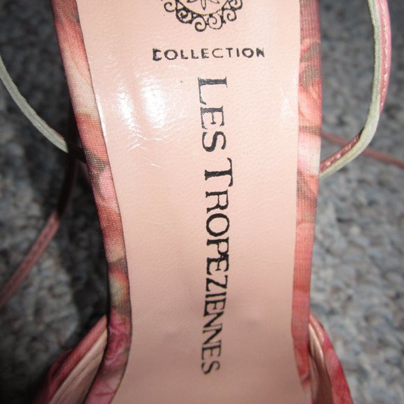 Les Tropenziennes Floral Heeled Sandal - Picture 10 of 15